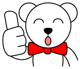 Pero-chan polar bear sticker #2564505