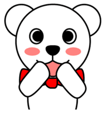 Pero-chan polar bear sticker #2564509