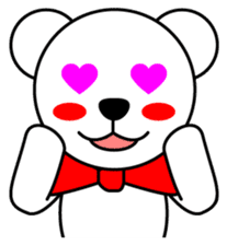 Pero-chan polar bear sticker #2564510