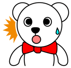 Pero-chan polar bear sticker #2564512