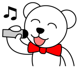 Pero-chan polar bear sticker #2564513