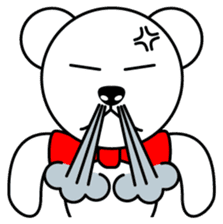 Pero-chan polar bear sticker #2564517