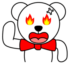 Pero-chan polar bear sticker #2564518