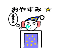 Pop of stick person! sticker #2564968