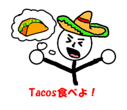 Pop of stick person! sticker #2564980