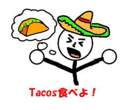 Pop of stick person! sticker #2564980