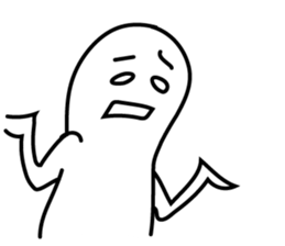 Simple Alien sticker #2565086