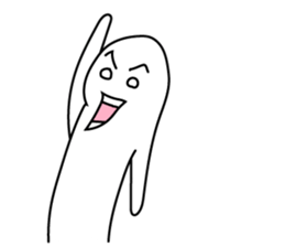 Simple Alien sticker #2565087