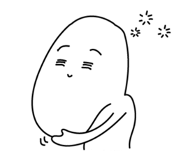 Simple Alien sticker #2565092