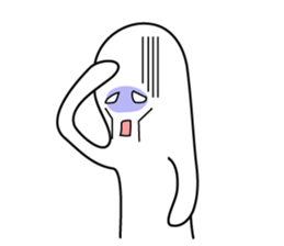 Simple Alien sticker #2565097