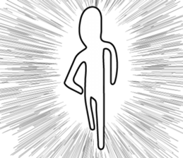 Simple Alien sticker #2565099