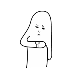 Simple Alien sticker #2565100