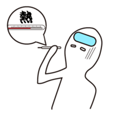 Simple Alien sticker #2565107