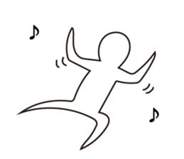 Simple Alien sticker #2565108