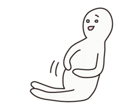 Simple Alien sticker #2565109
