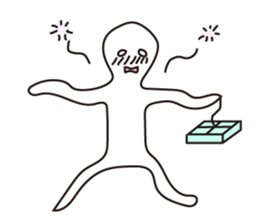 Simple Alien sticker #2565117