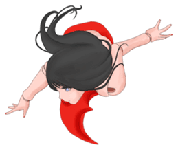 Mermaid doll Momo-chan sticker #2565287