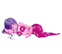 Mermaid doll Momo-chan sticker #2565319