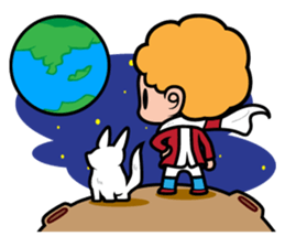 the Little Prince story sticker #2565403