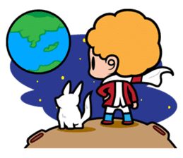 the Little Prince story sticker #2565403