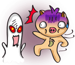 pig meng sticker #2565486