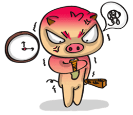 pig meng sticker #2565490