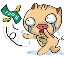 pig meng sticker #2565499