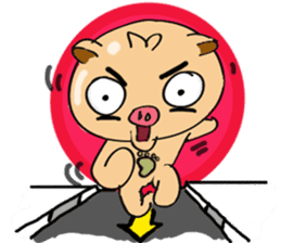 pig meng sticker #2565502