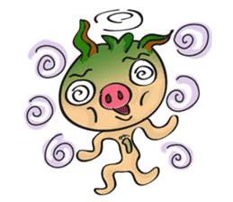 pig meng sticker #2565503