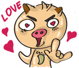 pig meng sticker #2565509