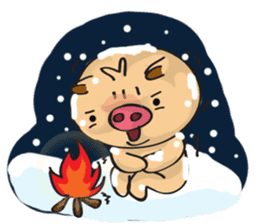 pig meng sticker #2565519