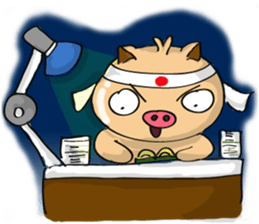 pig meng sticker #2565521