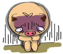 pig meng sticker #2565523