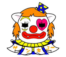 White cat with bad eyes sticker #2565536