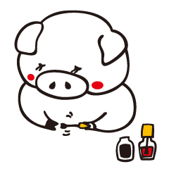 Iberico-chan pig from Spain