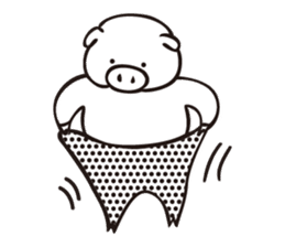 Iberico-chan pig from Spain sticker #2565690