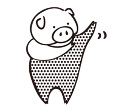 Iberico-chan pig from Spain sticker #2565691