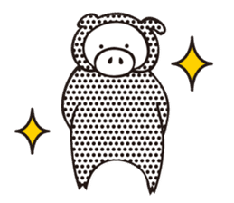 Iberico-chan pig from Spain sticker #2565692