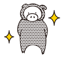 Iberico-chan pig from Spain sticker #2565692