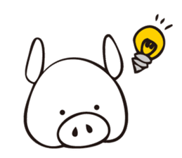 Iberico-chan pig from Spain sticker #2565696