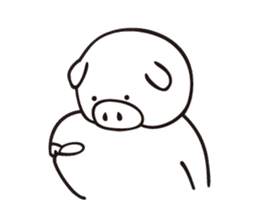 Iberico-chan pig from Spain sticker #2565698