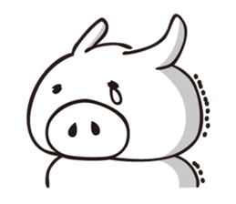 Iberico-chan pig from Spain sticker #2565701