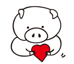 Iberico-chan pig from Spain sticker #2565702