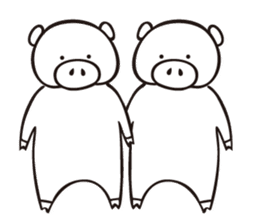 Iberico-chan pig from Spain sticker #2565706