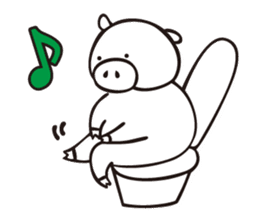 Iberico-chan pig from Spain sticker #2565709