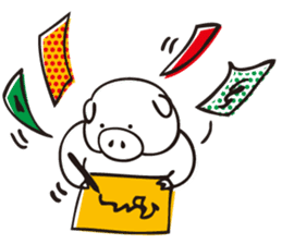 Iberico-chan pig from Spain sticker #2565710