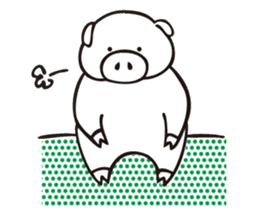 Iberico-chan pig from Spain sticker #2565711