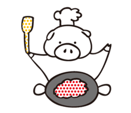 Iberico-chan pig from Spain sticker #2565712