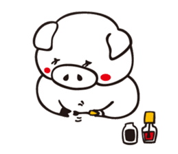 Iberico-chan pig from Spain sticker #2565723