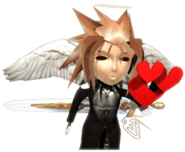 3D angel sticker sticker #2566343